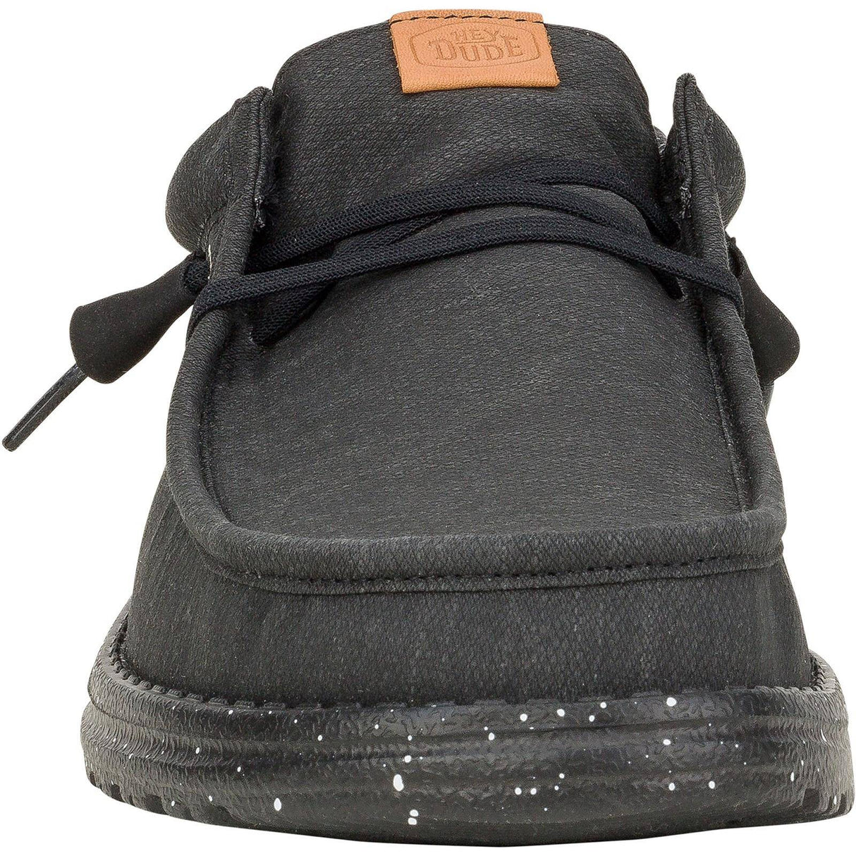 HEYDUDE Mens Wally Elevated Basics Shoes Black