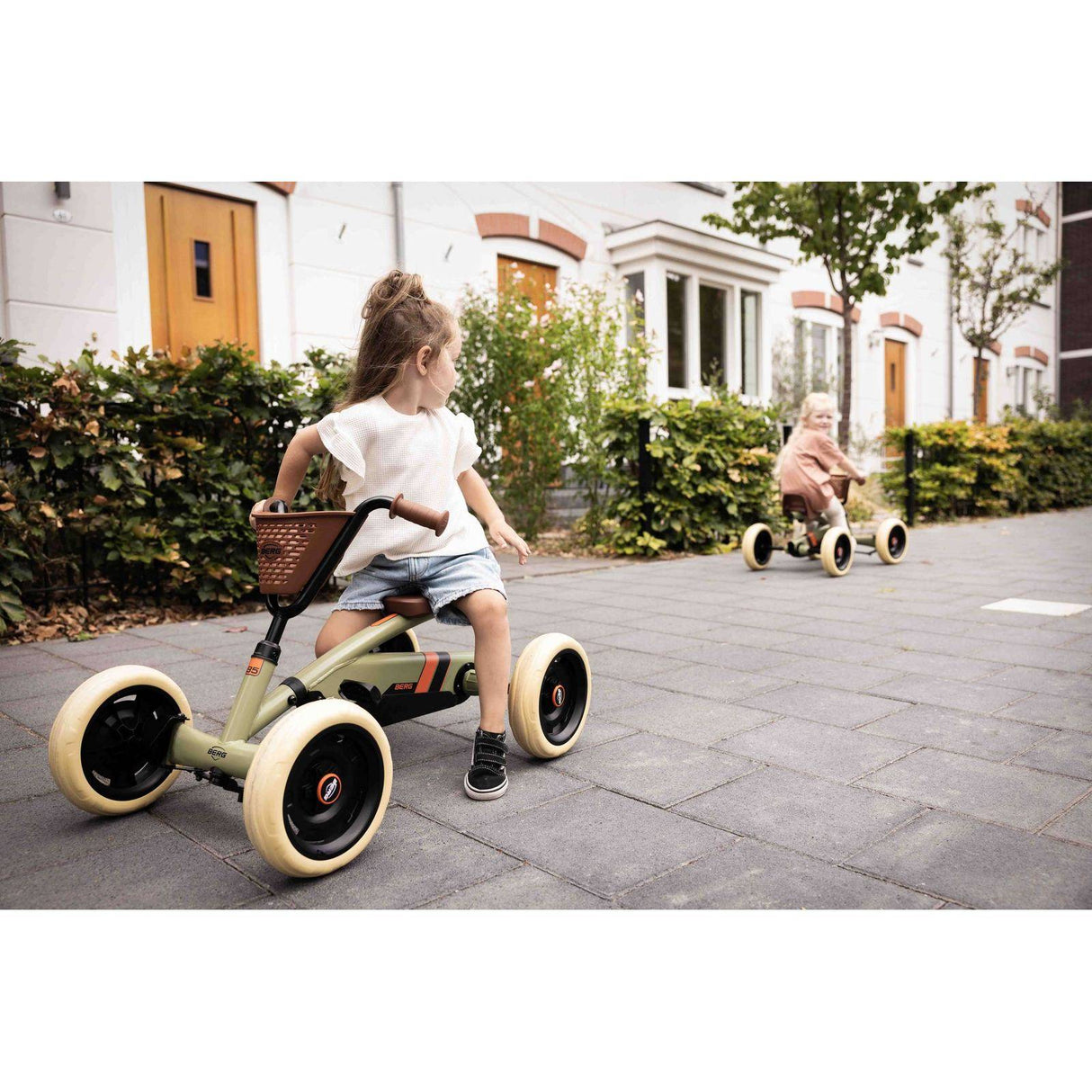 BERG Buzzy Retro Green Go-Kart