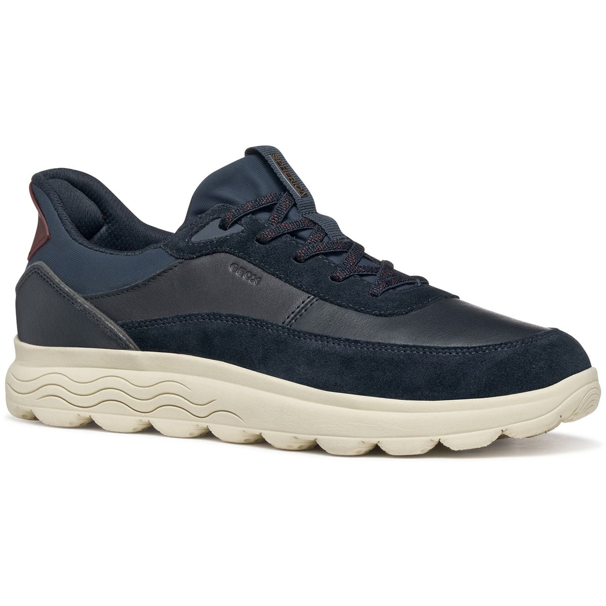 Geox Unisex U SPHERICA PLUS SNEAKERS Navy/Dark Avio