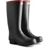 Hunter Unisex Argyll Full Knee Wellington Black