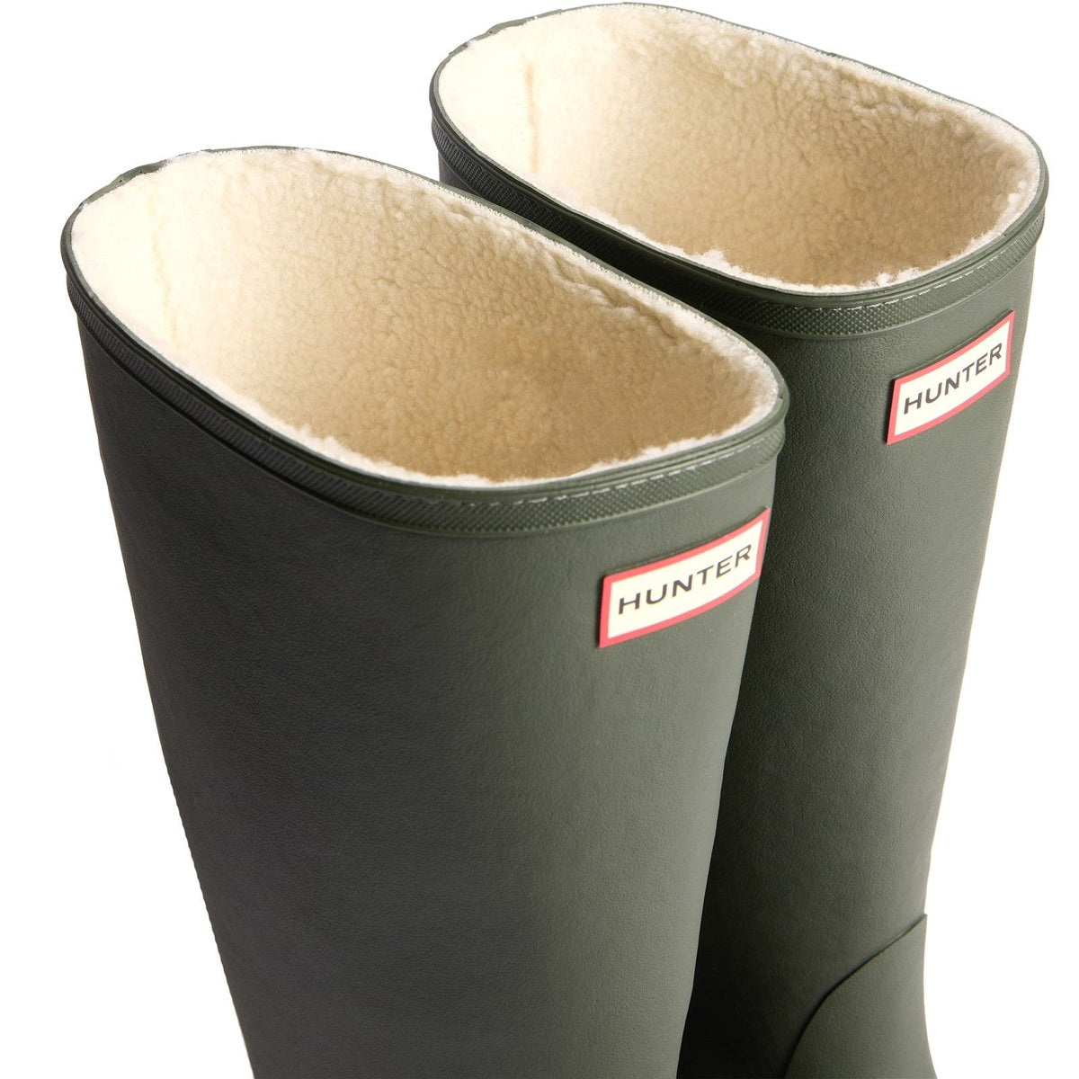 Hunter Mens Downpour Tall Insulated Boot Dark Olive