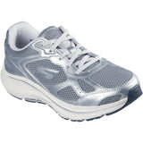 Skechers Womens GO RUN Consistent 2.0 Volt Trainer Grey/Silver