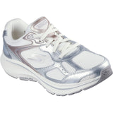 Skechers Womens GO RUN Consistent 2.0 Volt Trainer Off White