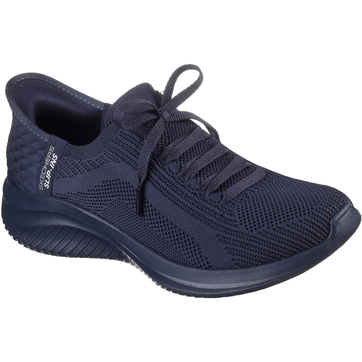 Skechers Womens Ultra Flex 3.0 Pure Color Trainers Dark Navy