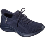 Skechers Womens Ultra Flex 3.0 Pure Color Trainers Dark Navy