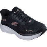 Skechers Womens D'Lux Vapor Clear Horizon Trainers Black