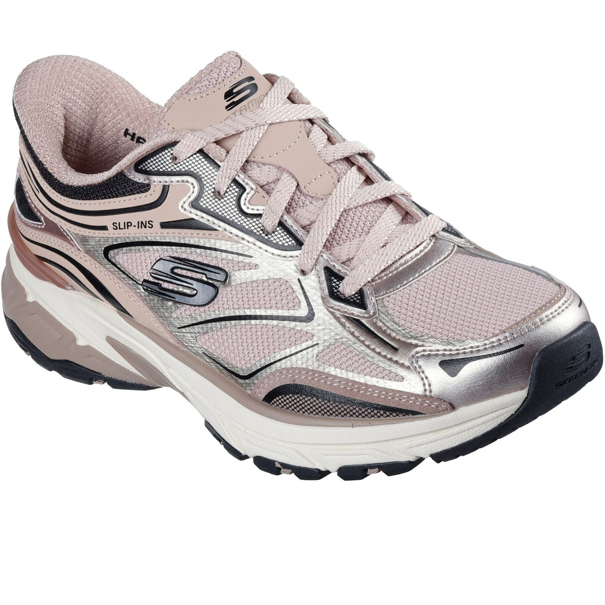 Skechers Womens Stamina Sport Trainer Rose