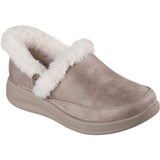 Skechers Womens Cozy Escape Slipper Taupe