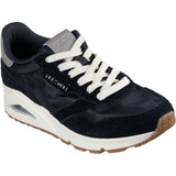 Skechers Womens Uno Vintage Dayz Trainers Black