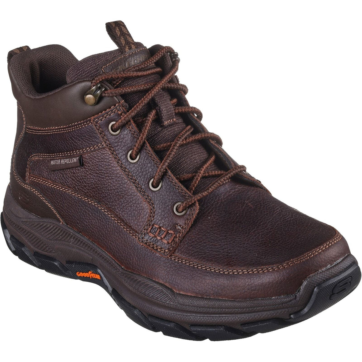 Skechers Mens Respected Boswell Hiker Red/Brown