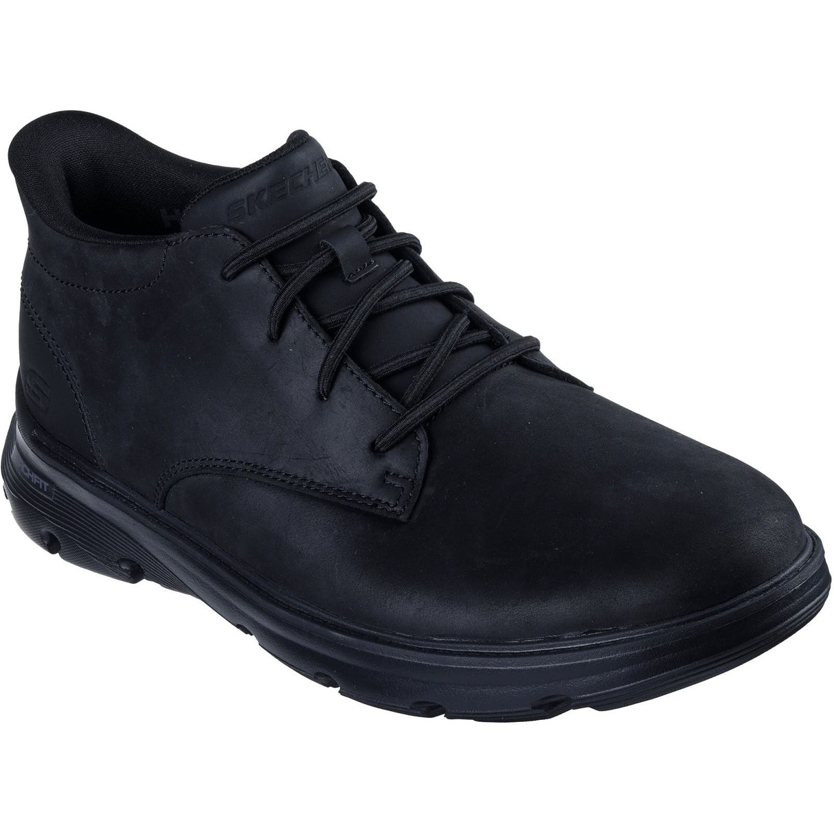 Skechers Mens Arch Fit Garza Ridley Chukka Boot Black