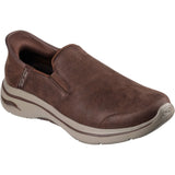 Skechers Mens Go Walk Arch Fit 2.0 Quest  Trainers Brown