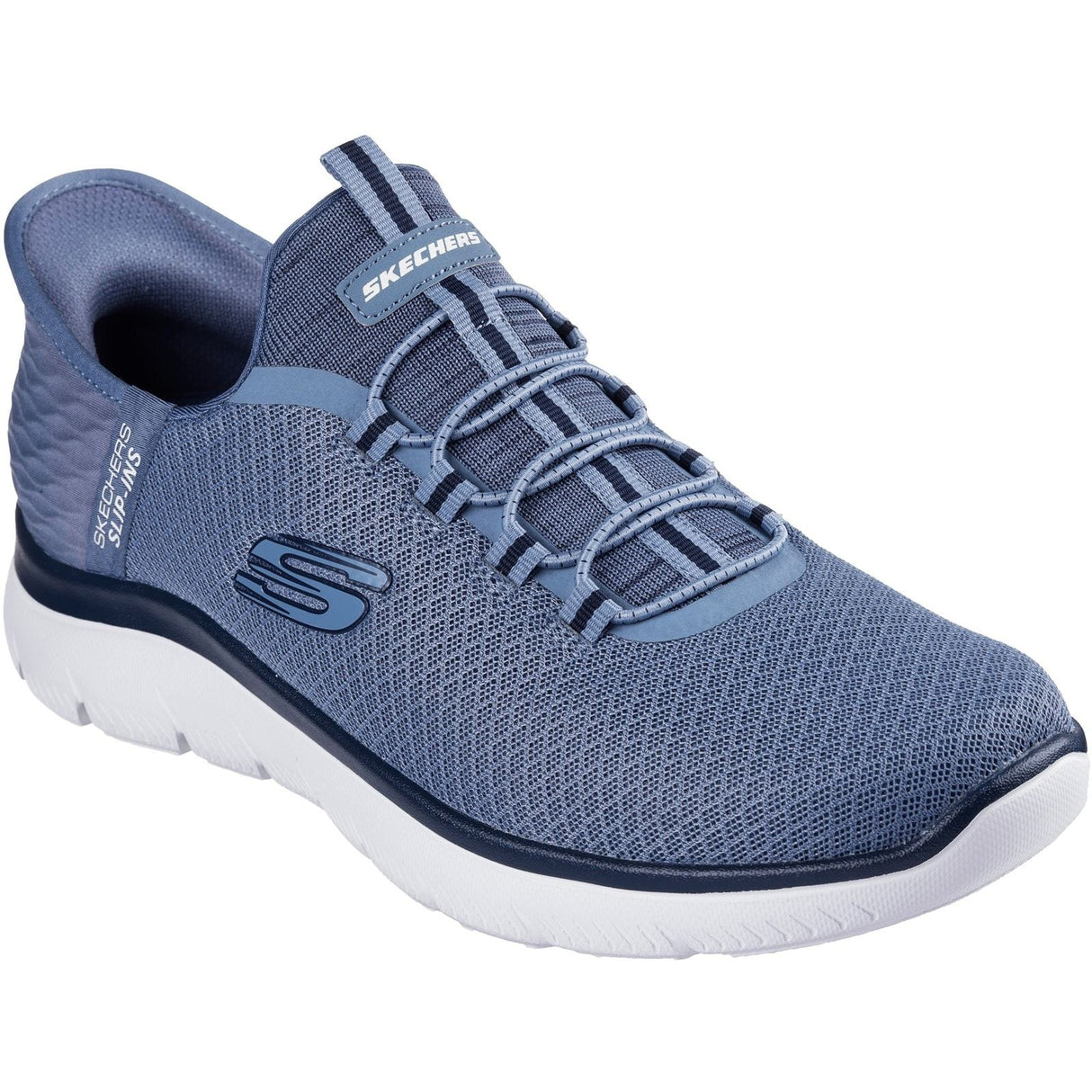 Skechers Mens Slip-ins: Summits High Range Shoes Slate