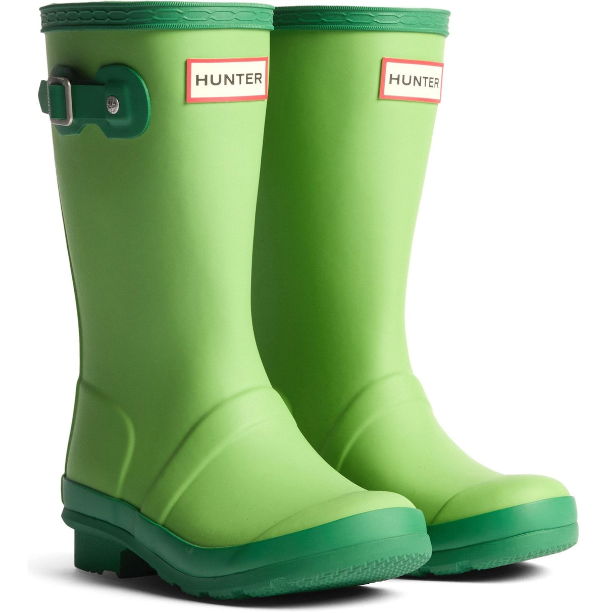 Hunter Kids Junior Originals Boot Sea Lettuce/Twisting Green