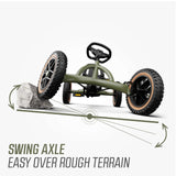 BERG Buddy Trail Green Go-Kart
