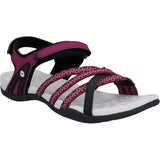 Hi-Tec Womens Savanna II Sandal Cherry Lacquer/Black