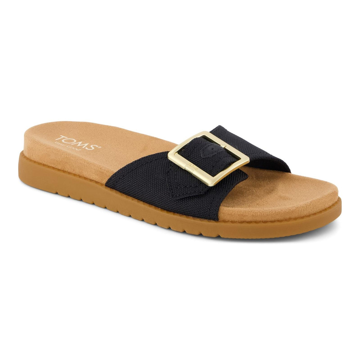 TOMS Womens Marin Slide Black