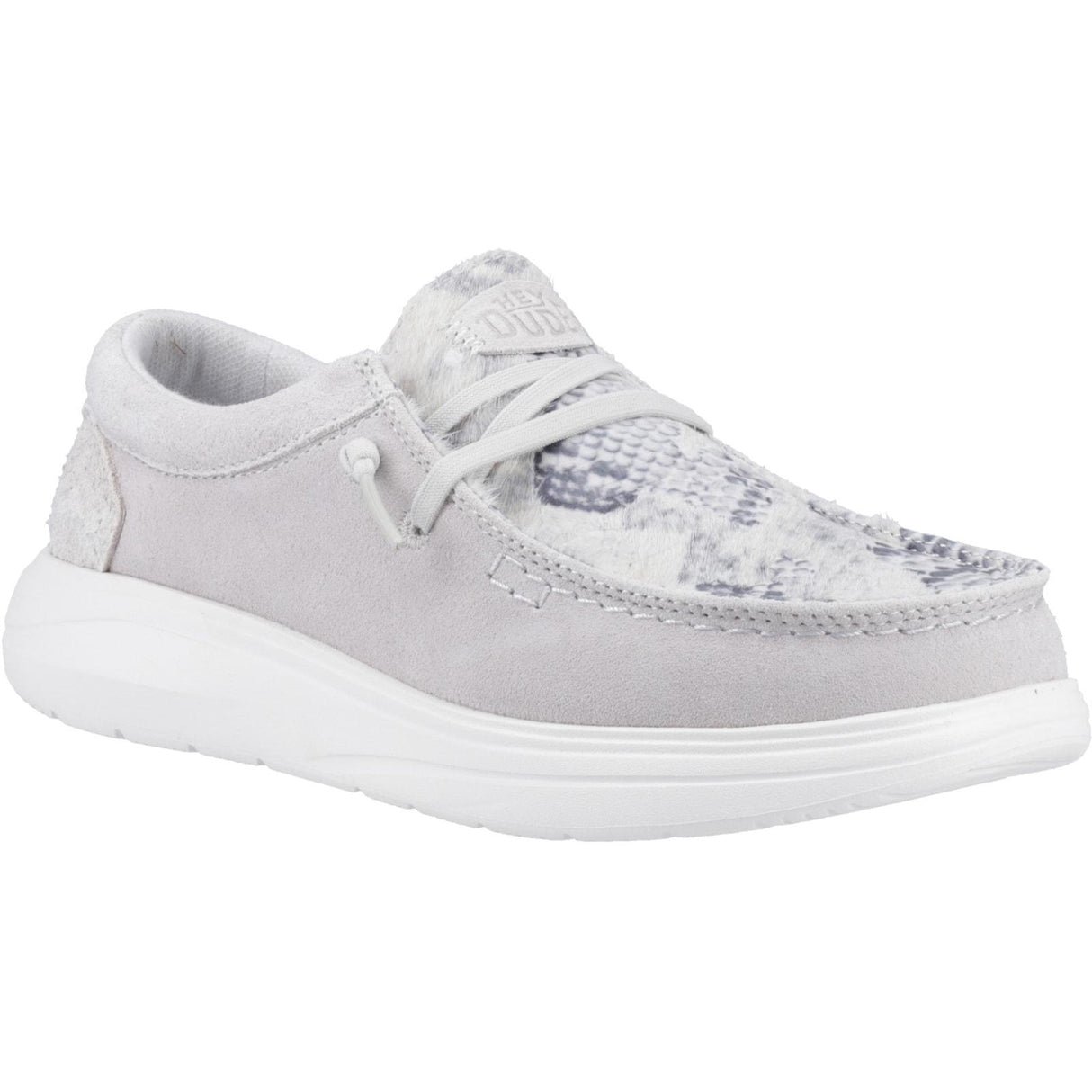 HEYDUDE Womens Wendy COMF Shoe Grey/Snake