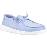 HEYDUDE Womens Wendy Stretch Canvas Hydrangea Blue