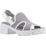 Rocket Dog Womens Lilly Sandal Grey/White