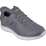 Skechers Mens Slip-ins: Summits - High Range Shoes Charcoal