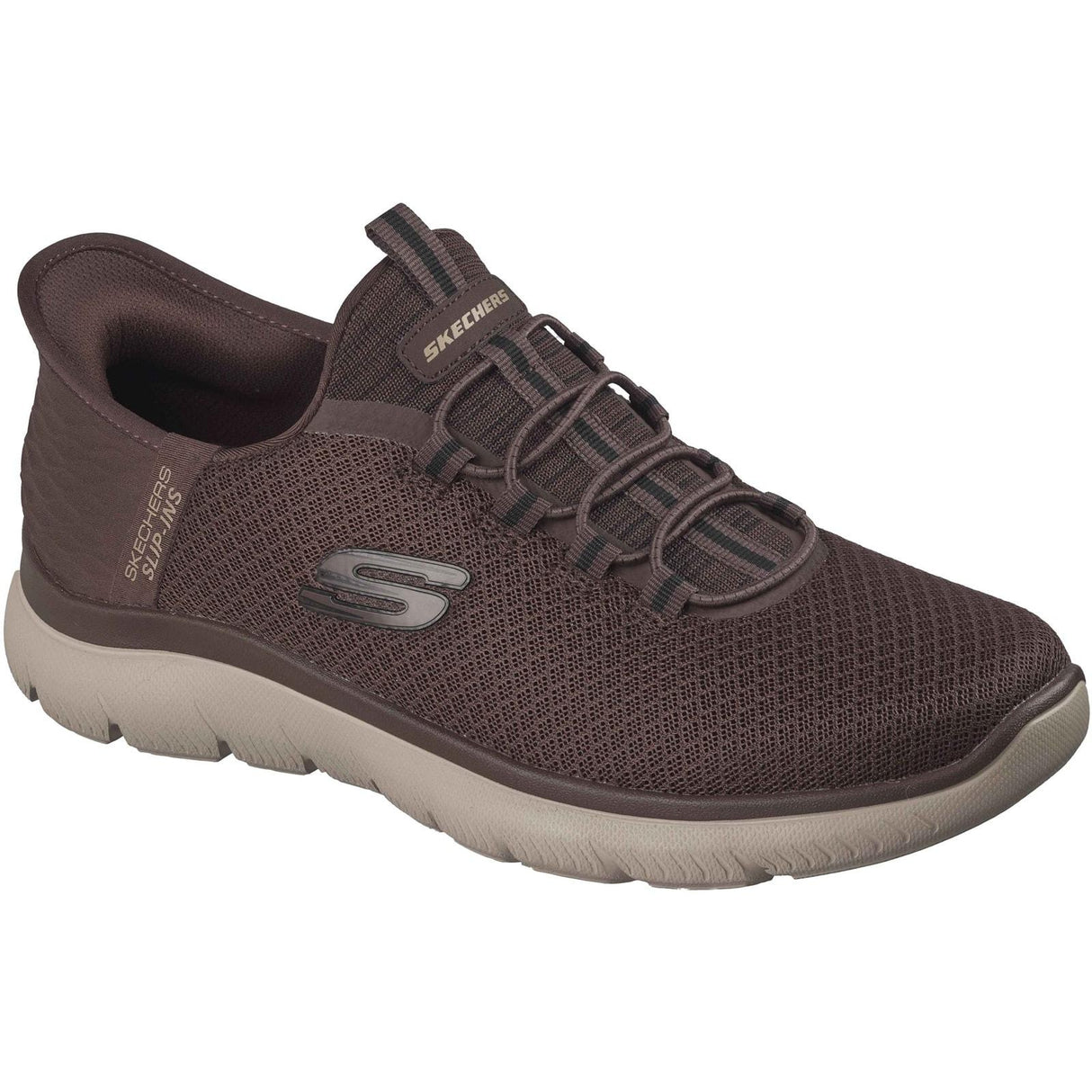 Skechers Mens Slip-ins: Summits - High Range Shoes Chocolate