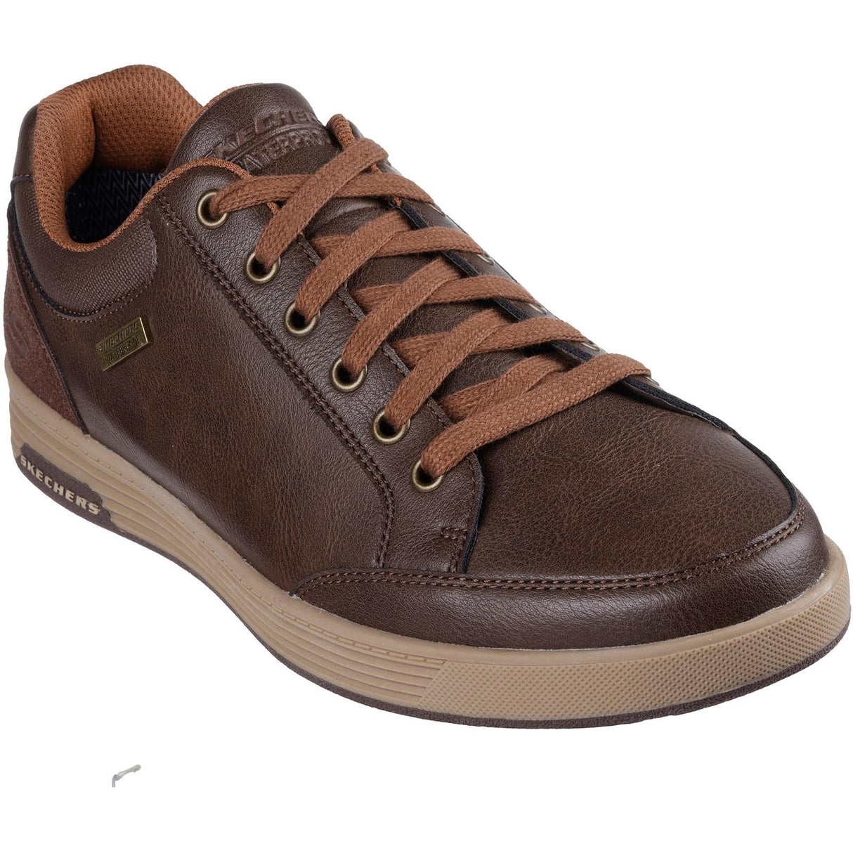 Skechers Mens Cavell Sparkman Shoes Chocolate
