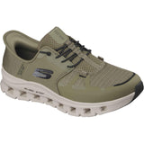 Skechers Mens Glide-Step Pro Shoe Olive/Black