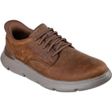 Skechers Mens Garza Duran Shoe Dark Brown