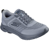 Skechers Mens GO Walk 8 Day Trainer Grey/Yellow