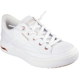 Skechers Womens Arch Fit Arcade - Meet Ya There Trainers White