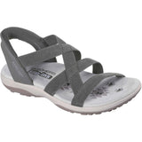Skechers Womens Reggae Slim Stretch Flex Sandal Olive