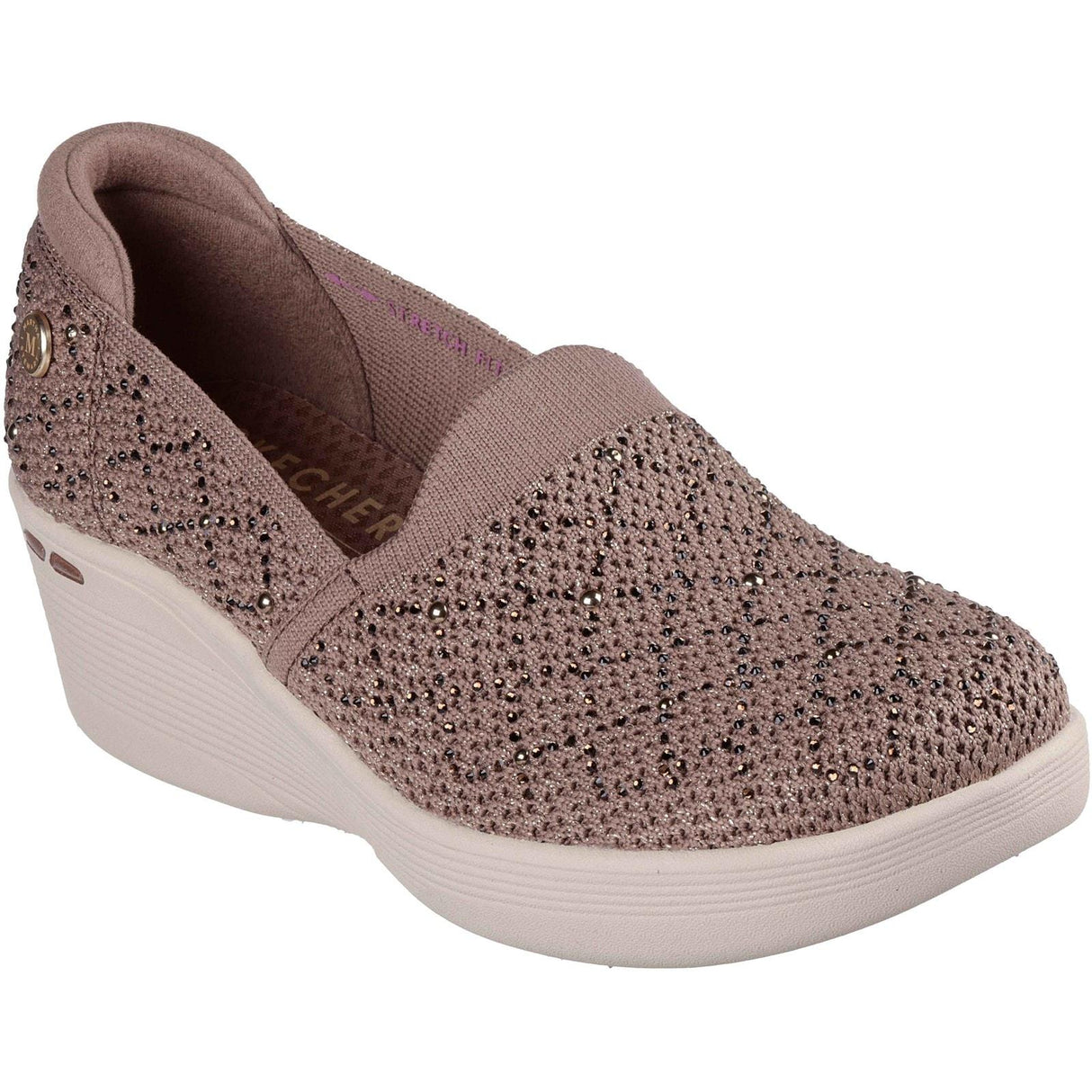 Skechers Womens Pier-Lite My Reflection Shoe Mocha