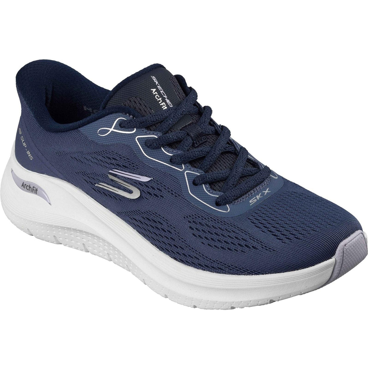 Skechers Womens Arch Fit 2.0 Trainer Navy