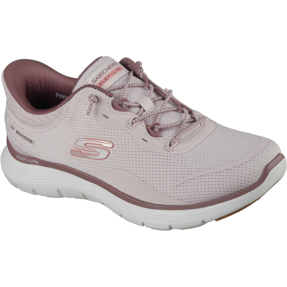 Skechers Womens Flex Appeal 5.0 Easy Breezy Trainer Light Mauve