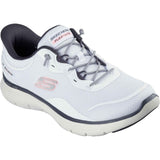 Skechers Womens Flex Appeal 5.0 Easy Breezy Trainer White/Multi