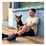Hard Yakka Mens Heritage Icon Short Sleeve Tee Grey