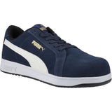 Puma Safety Mens Iconic Low Safety Shoes Navy