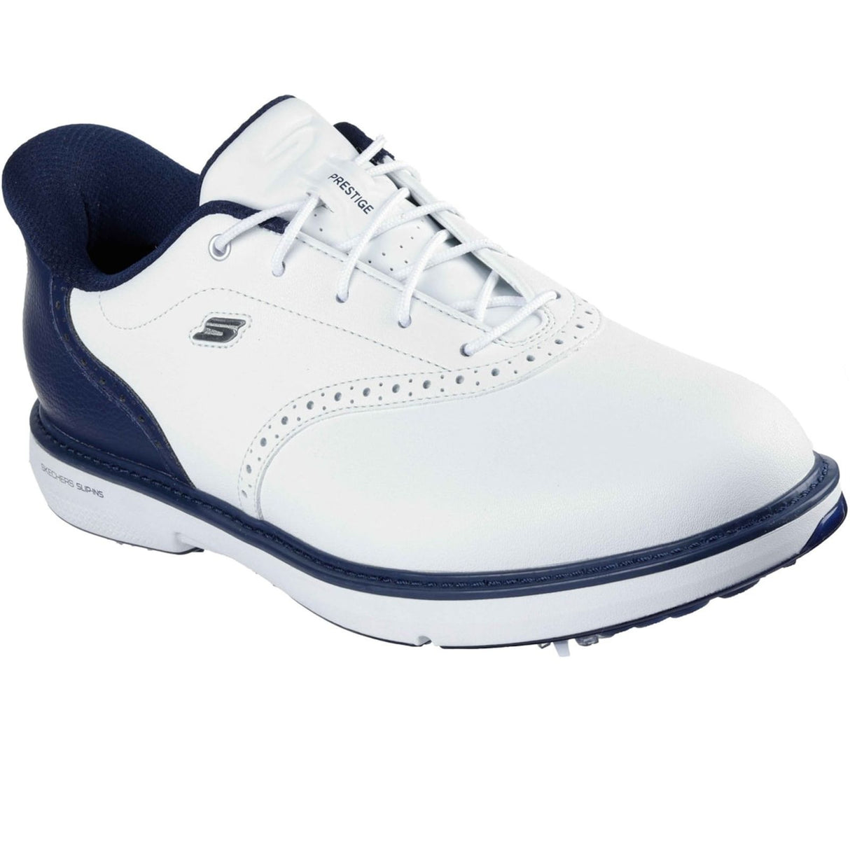 Skechers Mens Go Golf Prestige Golf Shoe White/Navy