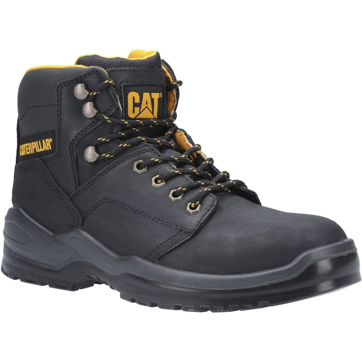 Caterpillar Mens Striver Injected Safety Boot Black