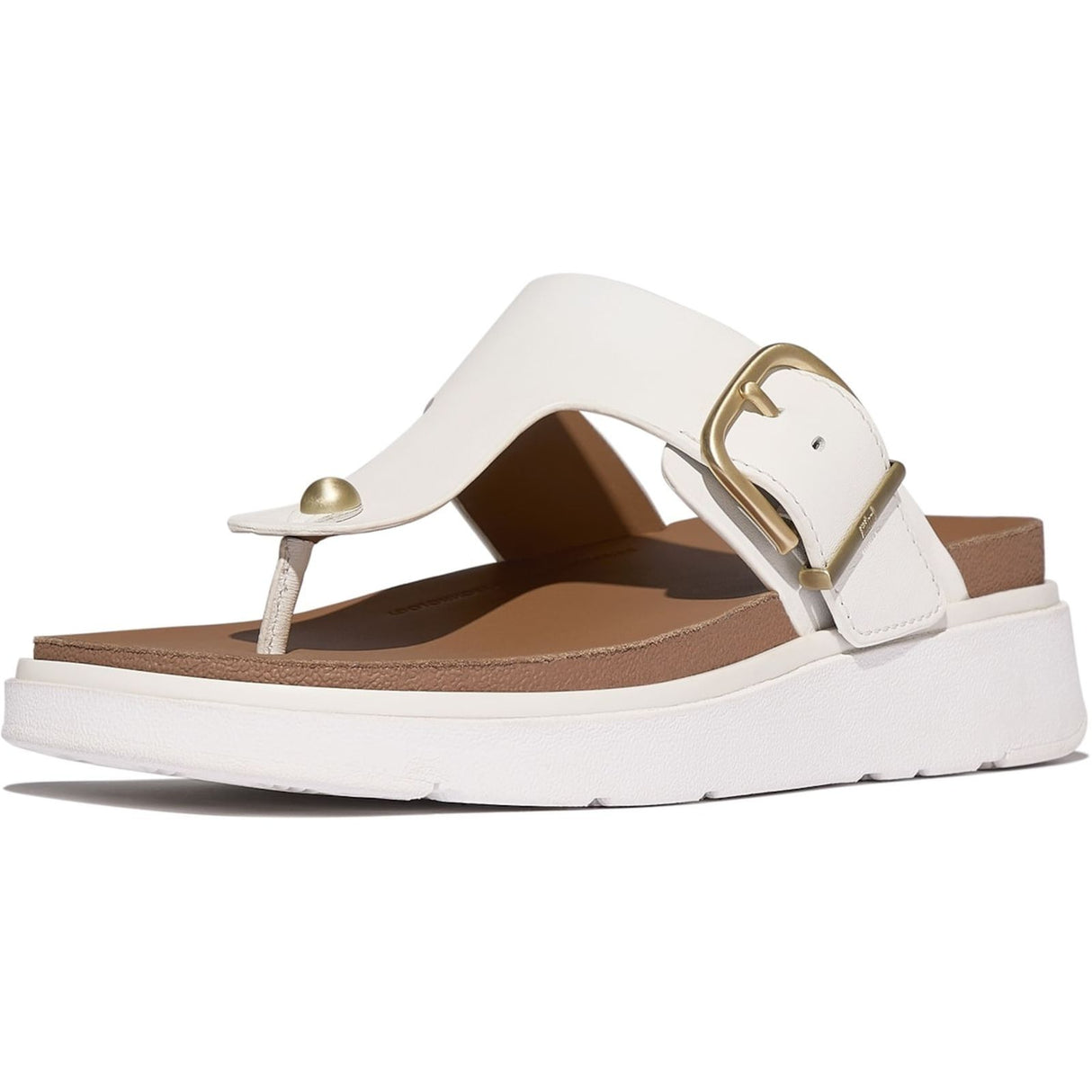 Fitflop Womens Gen-FF Toe-Post Sandals Urban White