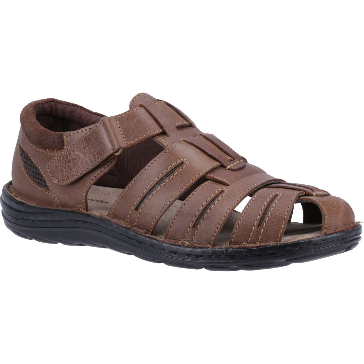 Hush Puppies Mens Albert Fisherman Sandal Tan