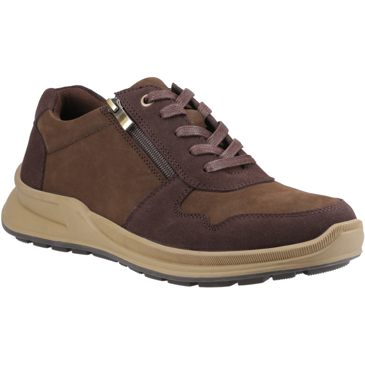 Hush Puppies Mens Alexander Lace Up Brown