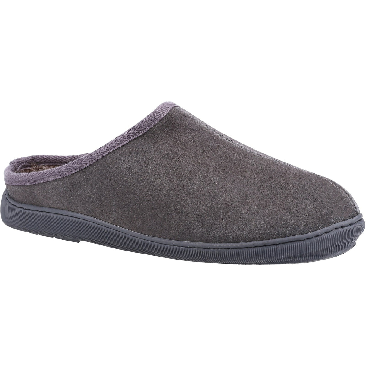 Hush Puppies Mens Ashton Slipper Grey