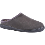 Hush Puppies Mens Ashton Slipper Grey