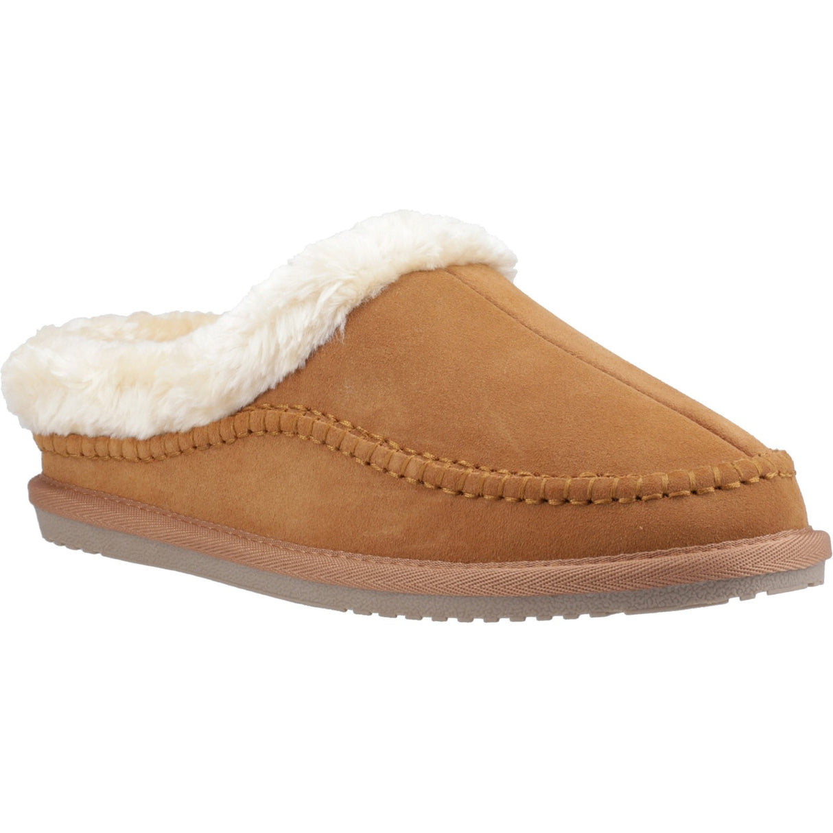 Hush Puppies Mens Atticus Slipper Tan
