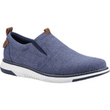Hush Puppies Mens Benny Slip On Shoe Navy