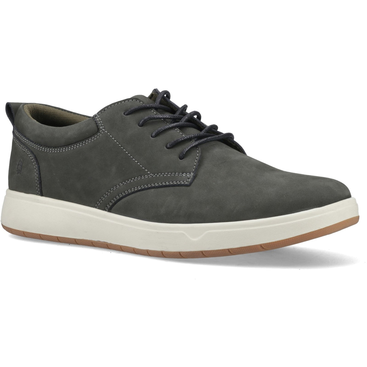 Hush Puppies Mens Bowen Lace Up Dark Khaki