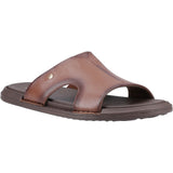 Hush Puppies Mens Callum Slide Sandal Brown