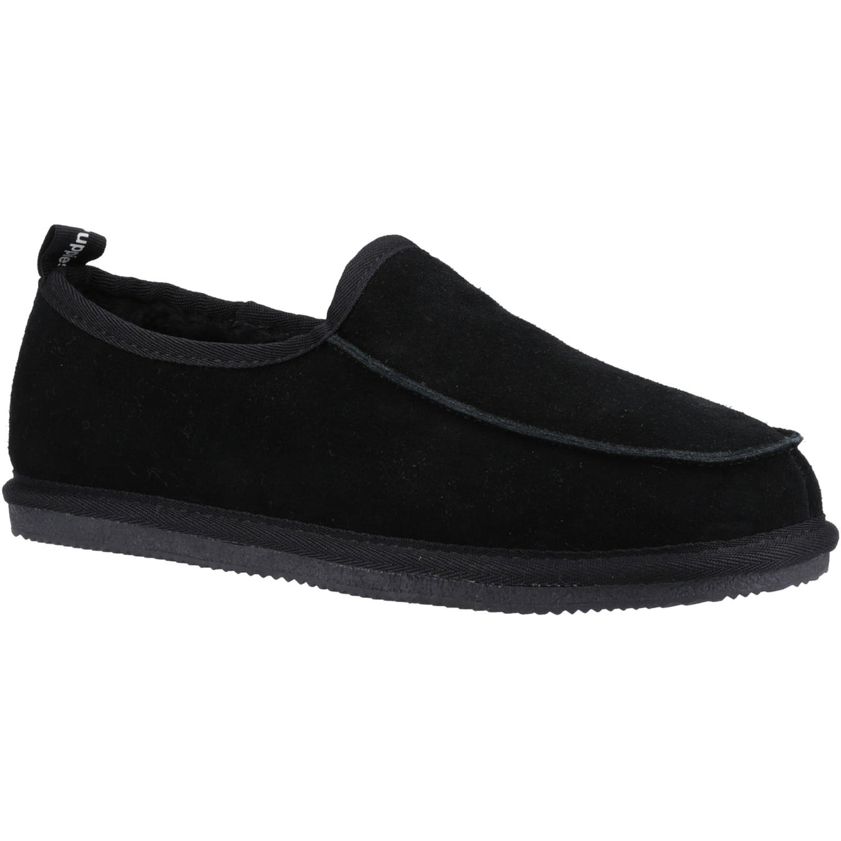 Hush Puppies Mens Charles Slippers Black